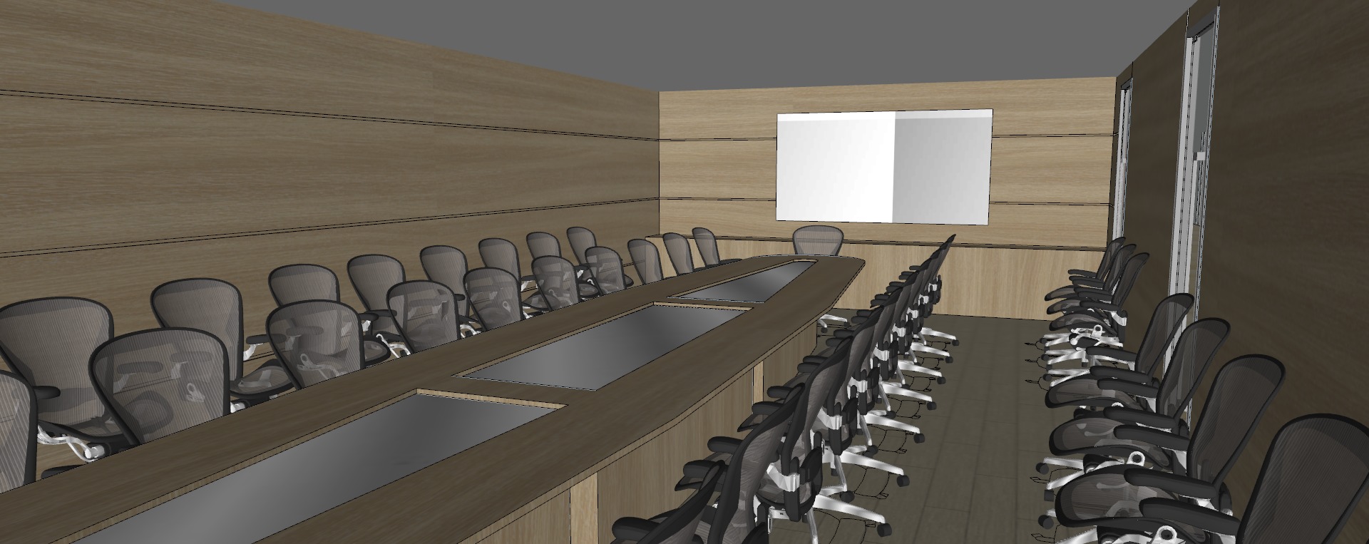 Modern hospital 3D model_38