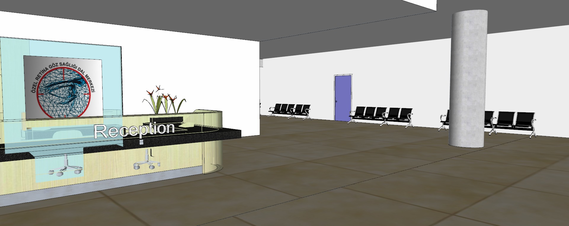 Modern hospital 3D model_57