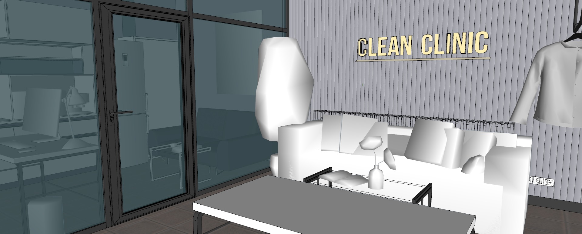 Modern hospital 3D model_74