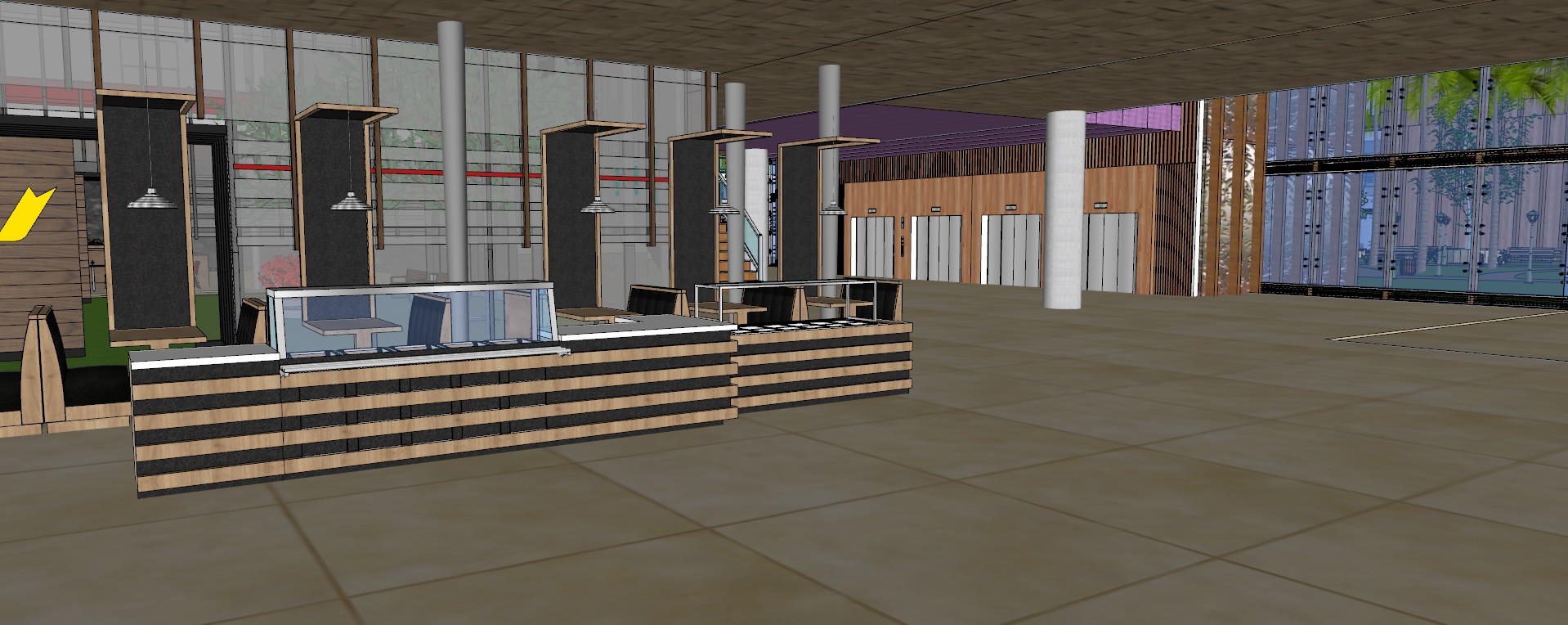 Modern hospital 3D model_43