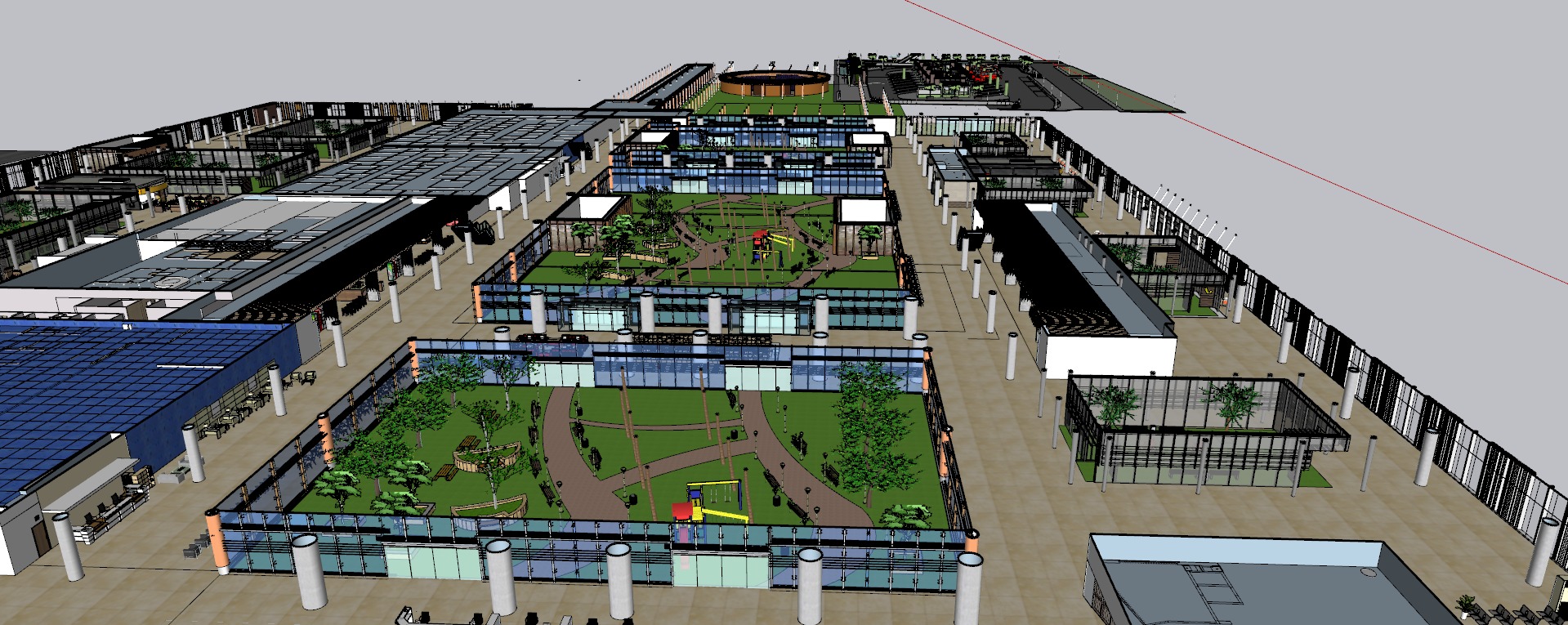 Modern hospital 3D model_41