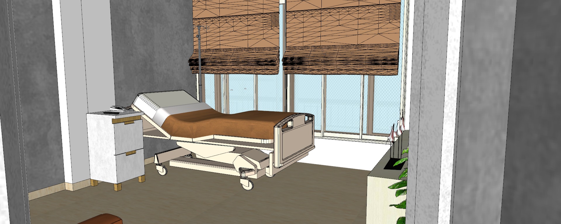 Modern hospital 3D model_91