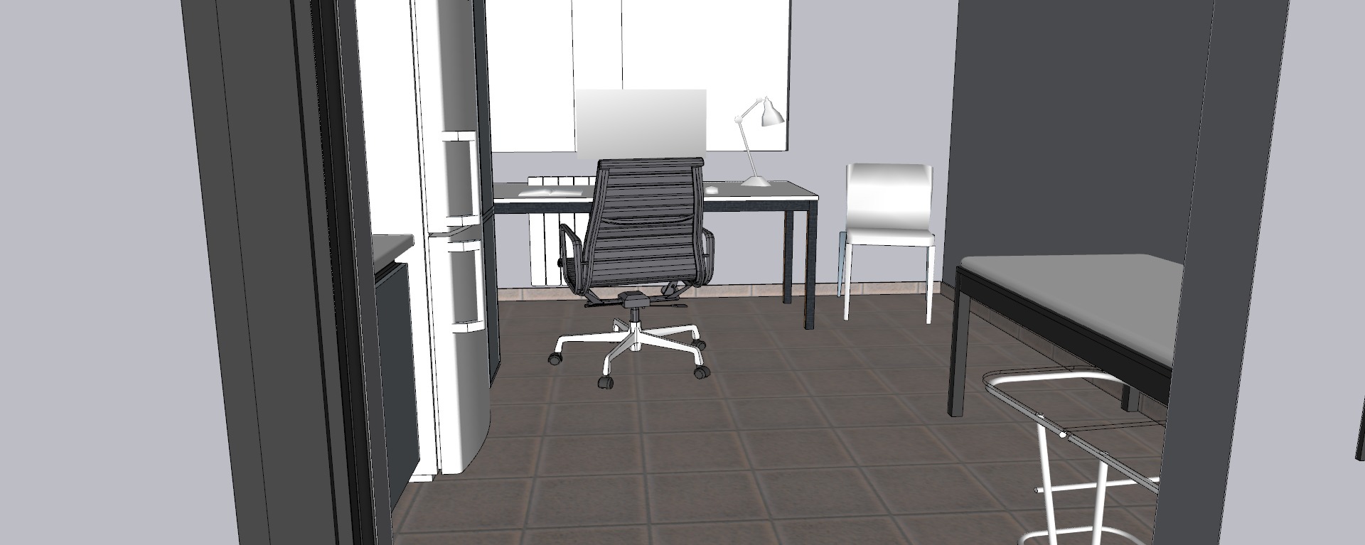 Modern hospital 3D model_76