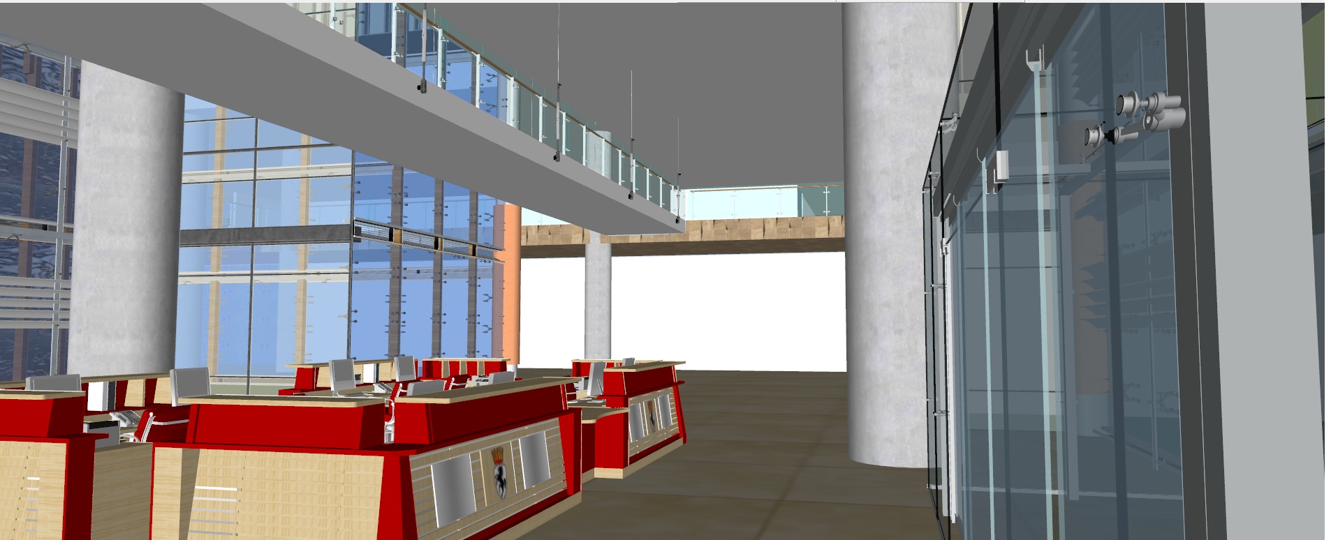 Modern hospital 3D model_19