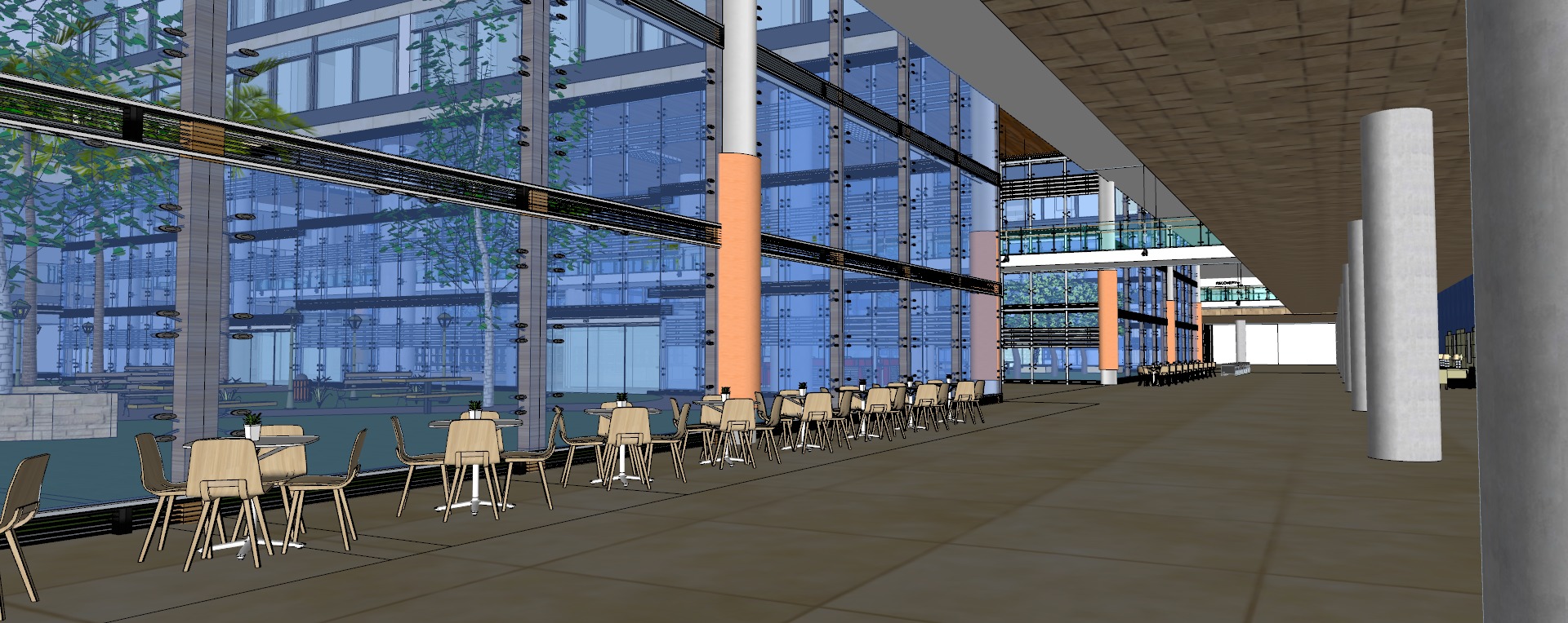 Modern hospital 3D model_25