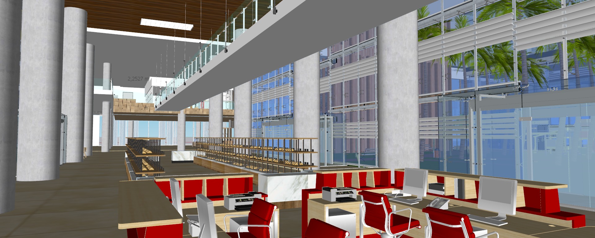 Modern hospital 3D model_20