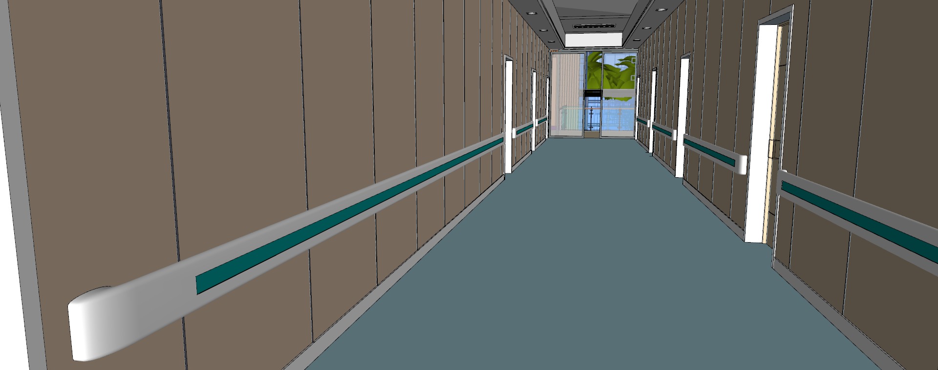 Modern hospital 3D model_52