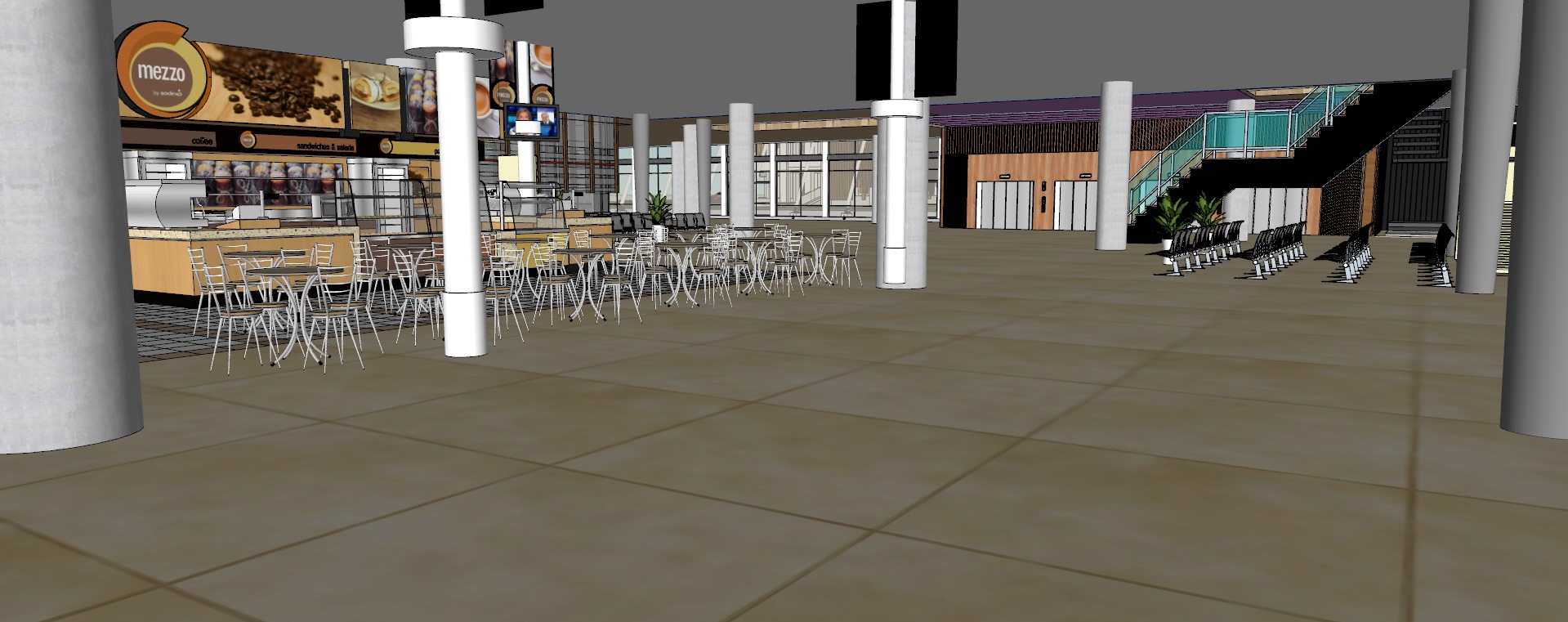 Modern hospital 3D model_34