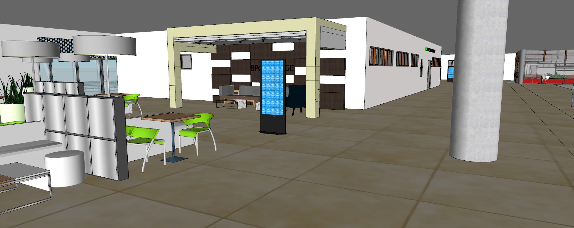 Modern hospital 3D model_59