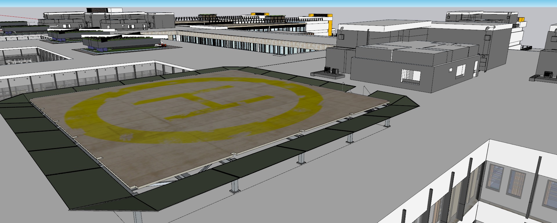 Modern hospital 3D model_97