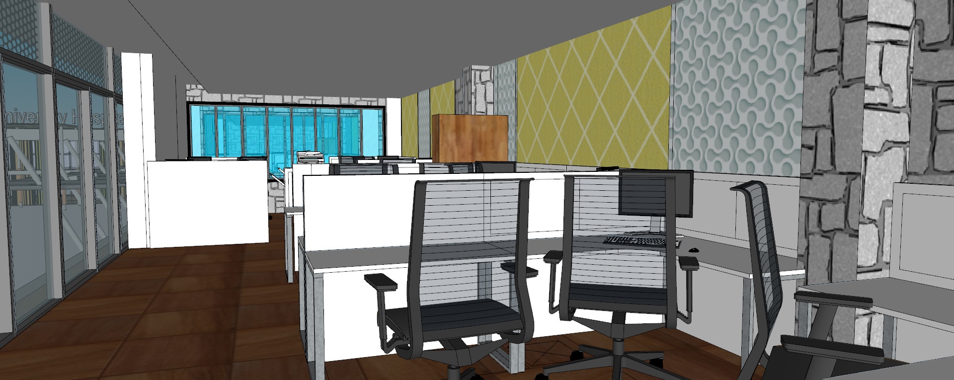 Modern hospital 3D model_37