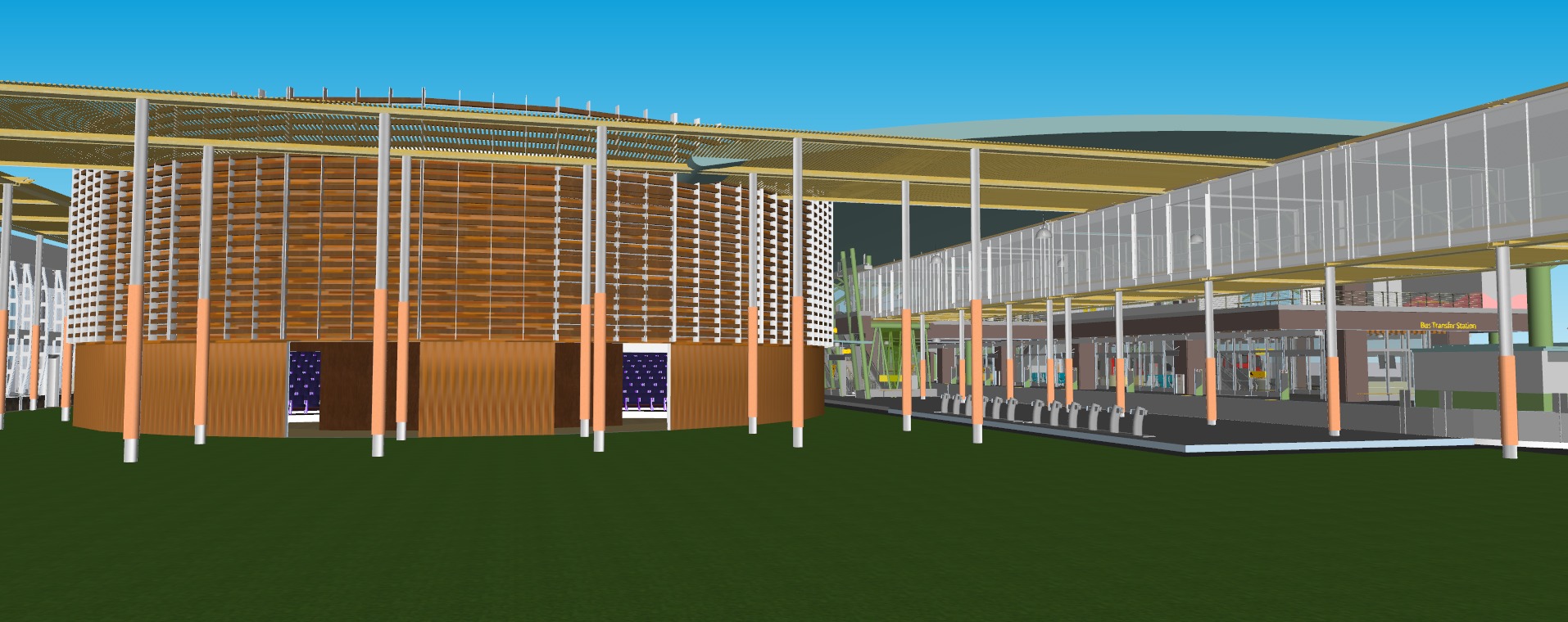 Modern hospital 3D model_17