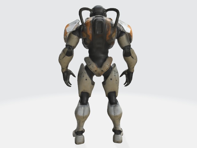 Exo suit 3D model_1