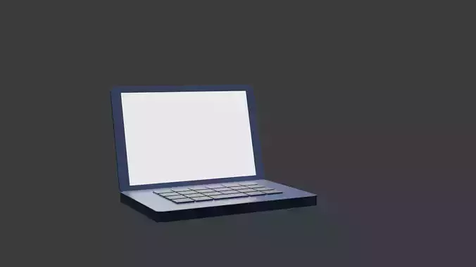 Low Poly Laptop