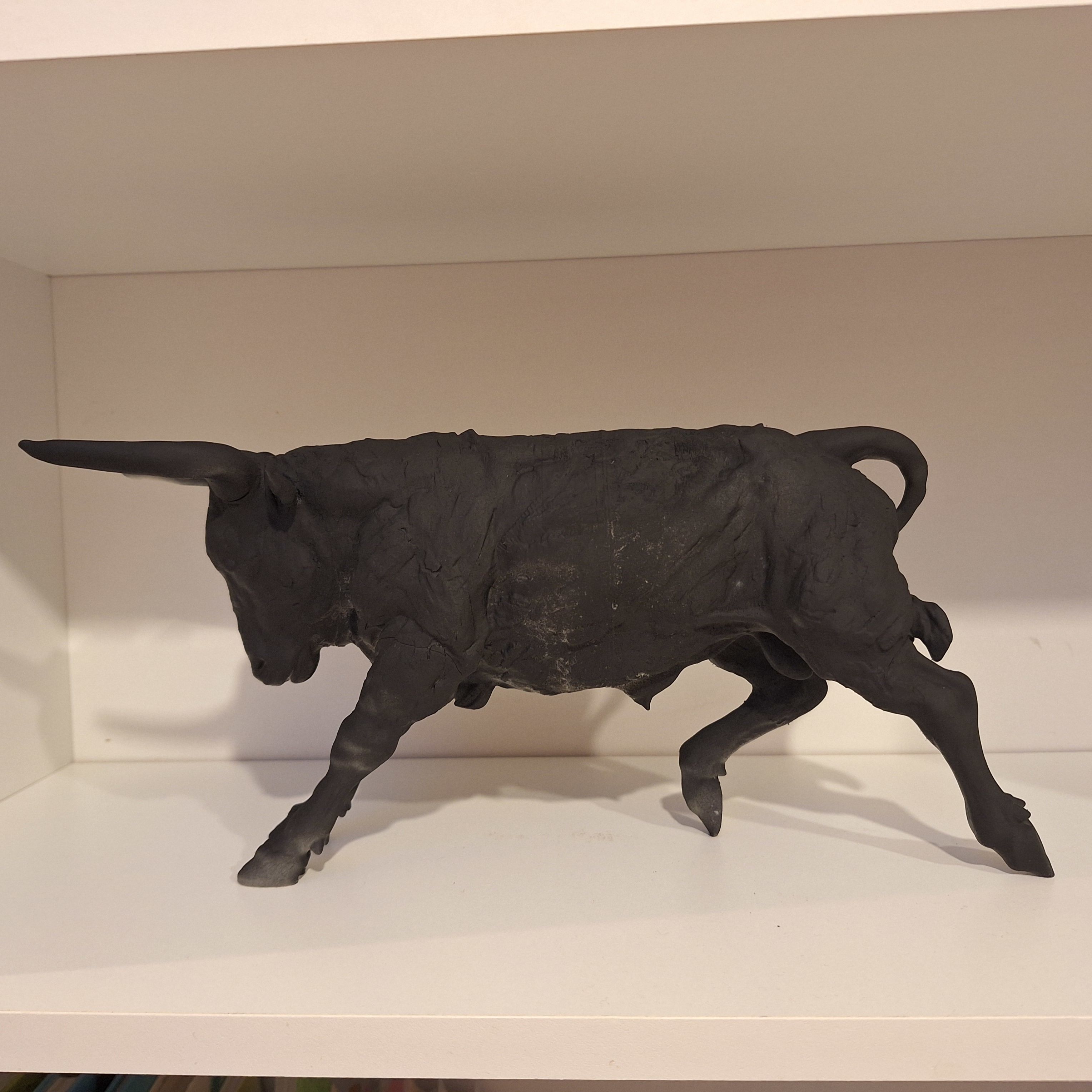 Modern Art Home Decor Abstract Bull  3D print model_8