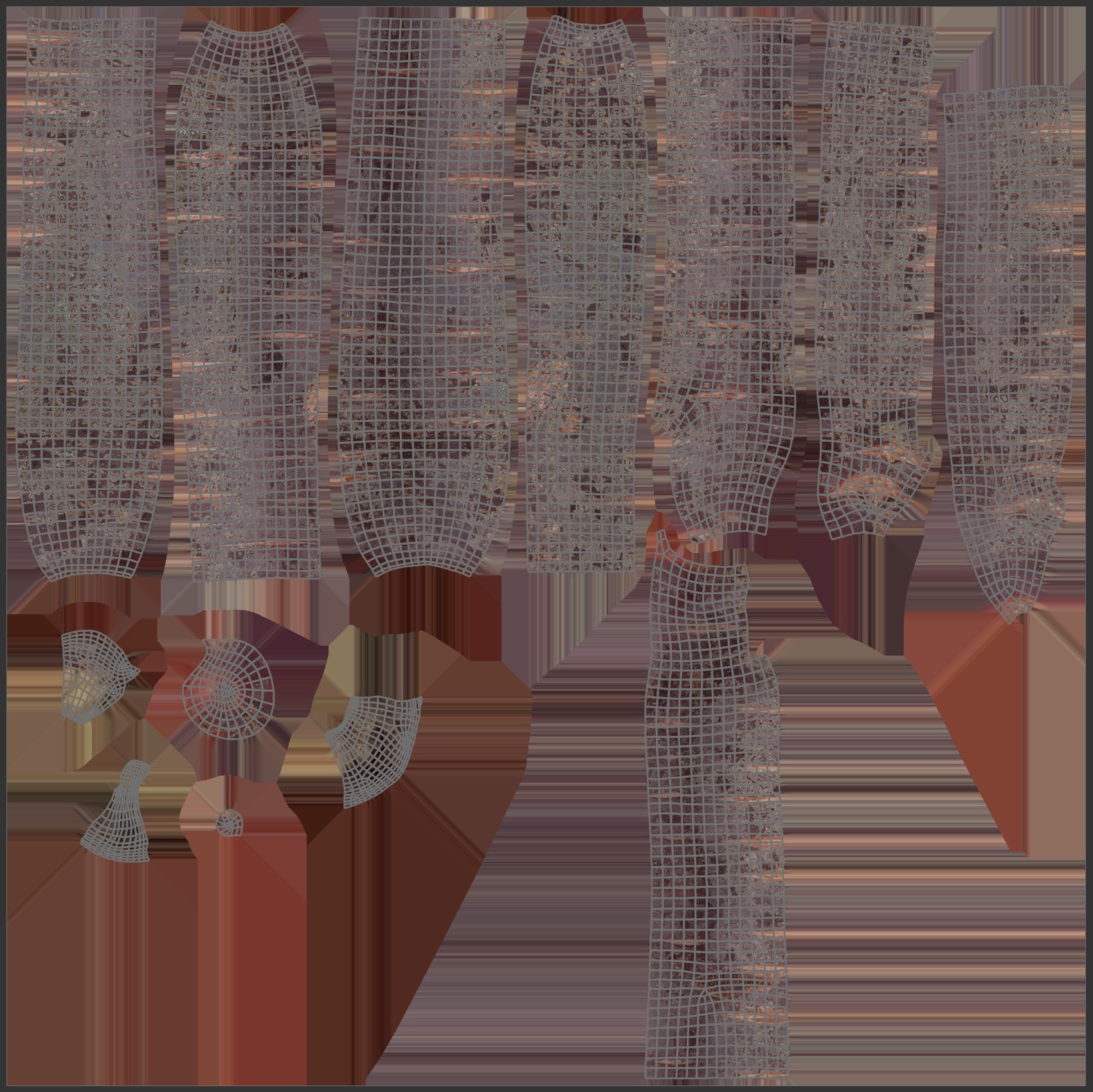 Carrots Set 01 Low-poly 3D model_10