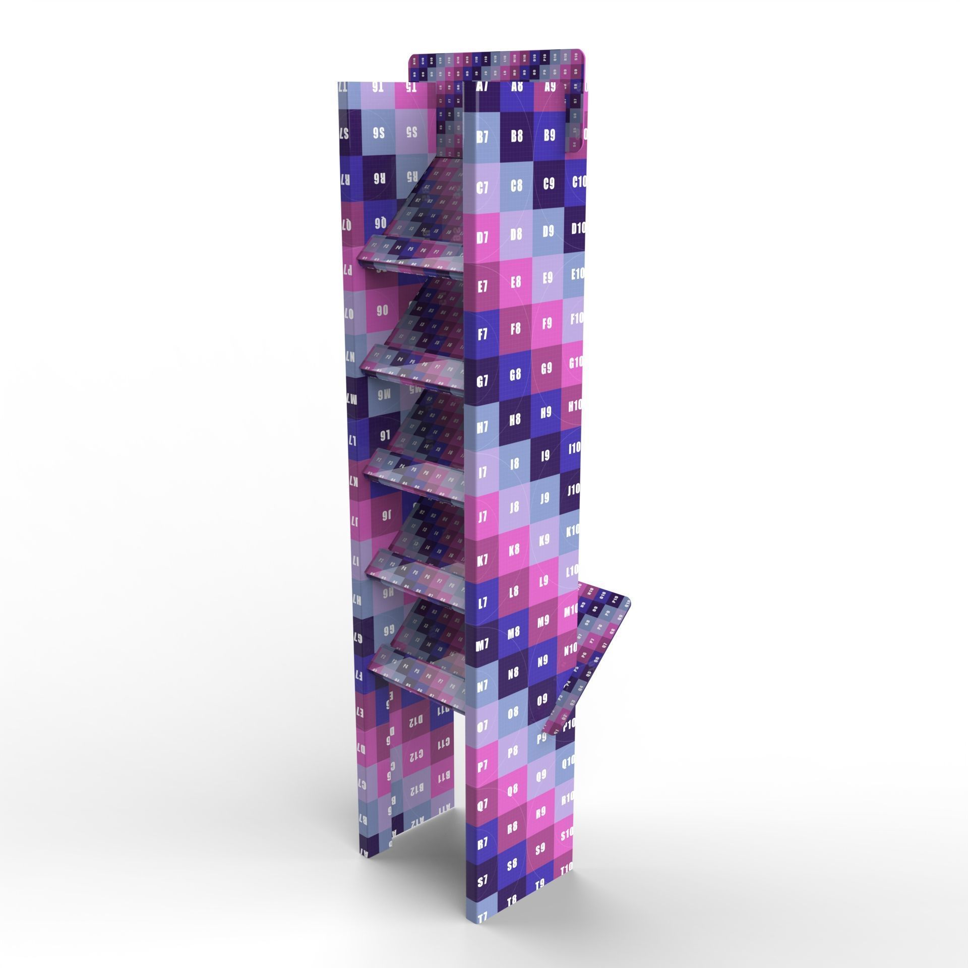Point of Sale Cardboard Display Stand Texture_8