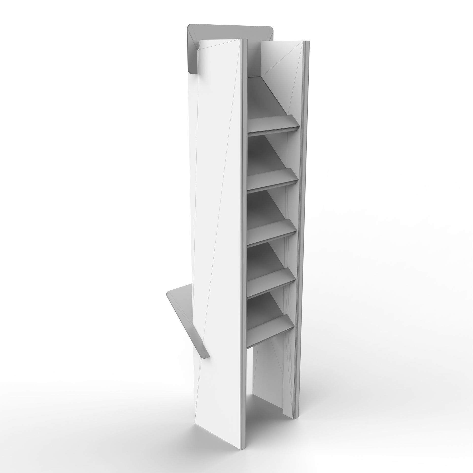 Point of Sale Cardboard Display Stand Texture_3