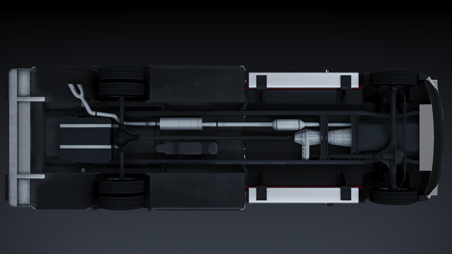 Ambulance EMS FDNY Low-poly 3D model_27