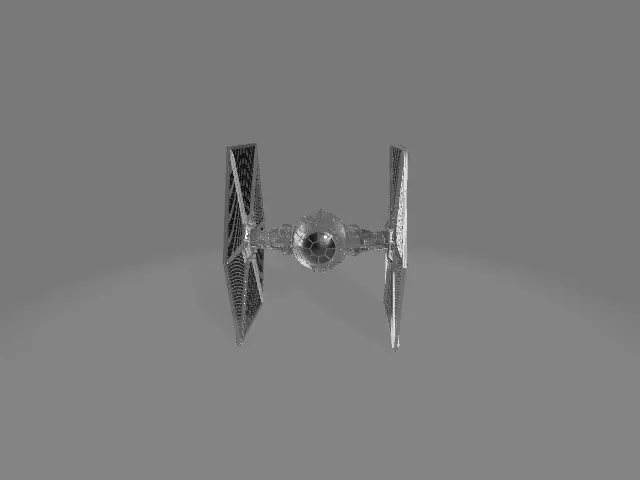 TIE Fighter 3D print model_0