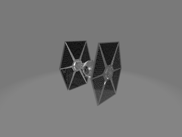TIE Fighter 3D print model_1