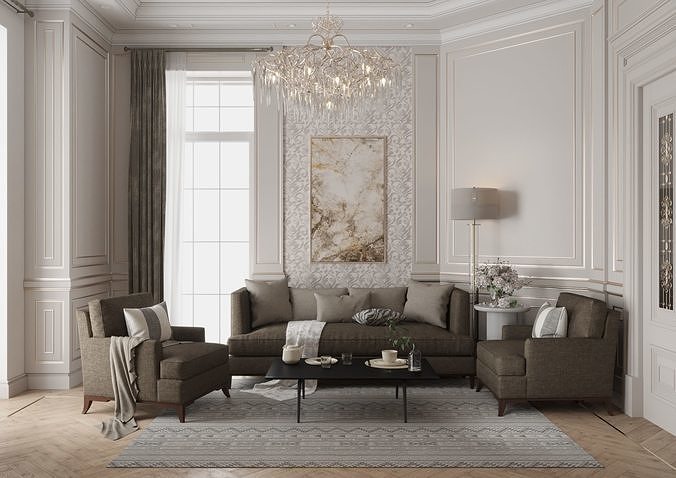 Small livingroom 3D model