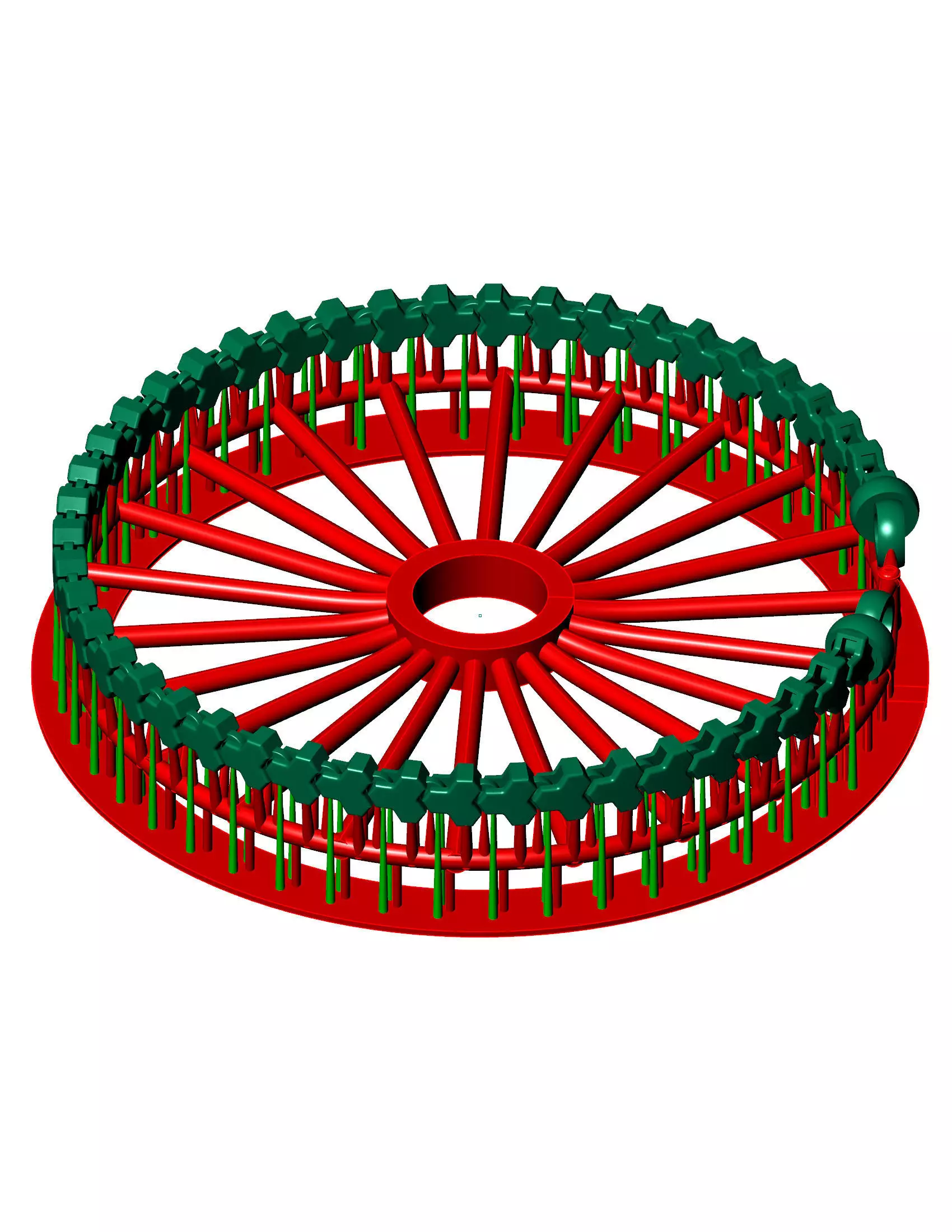 4MM TOP ONLINE SELLING BRACELET OR CHAIN  3D MODEL  SINGLE ROW 3D print model_2