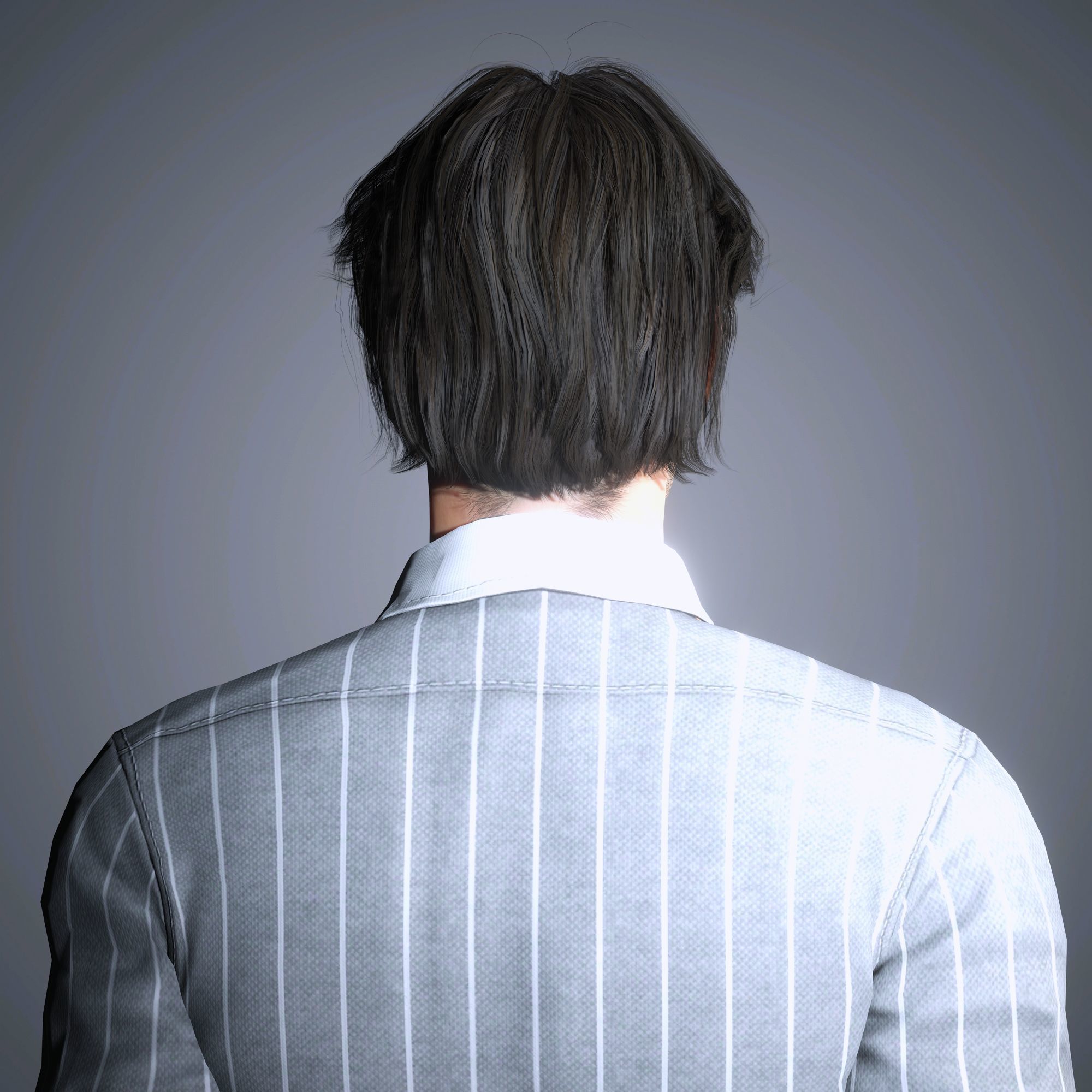 Sebastian Stan Character  Low-poly 3D model_5