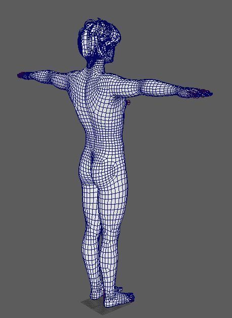 Sebastian Stan Character  Low-poly 3D model_20