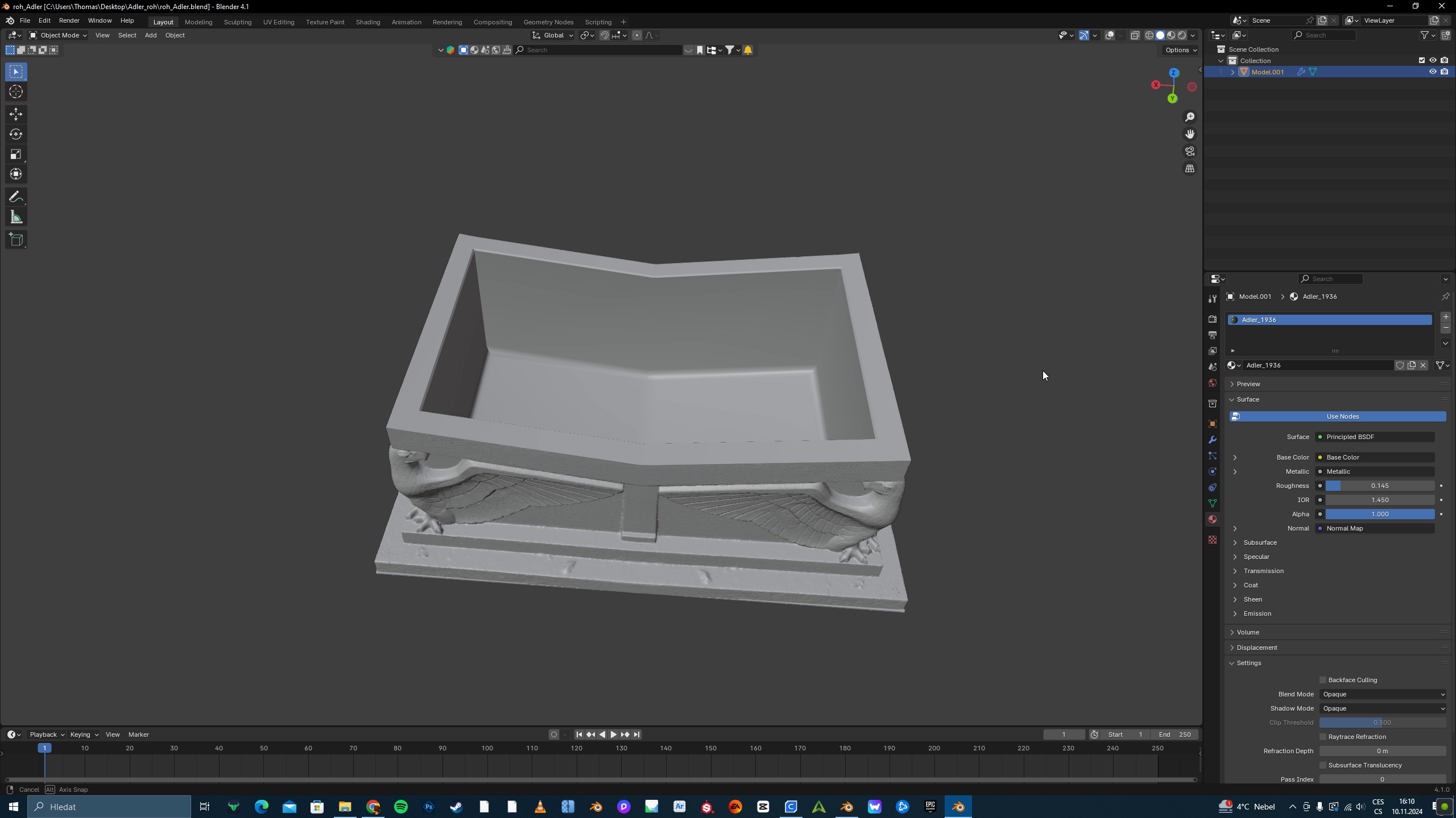 Germania - Reich Adler box 3D model_10