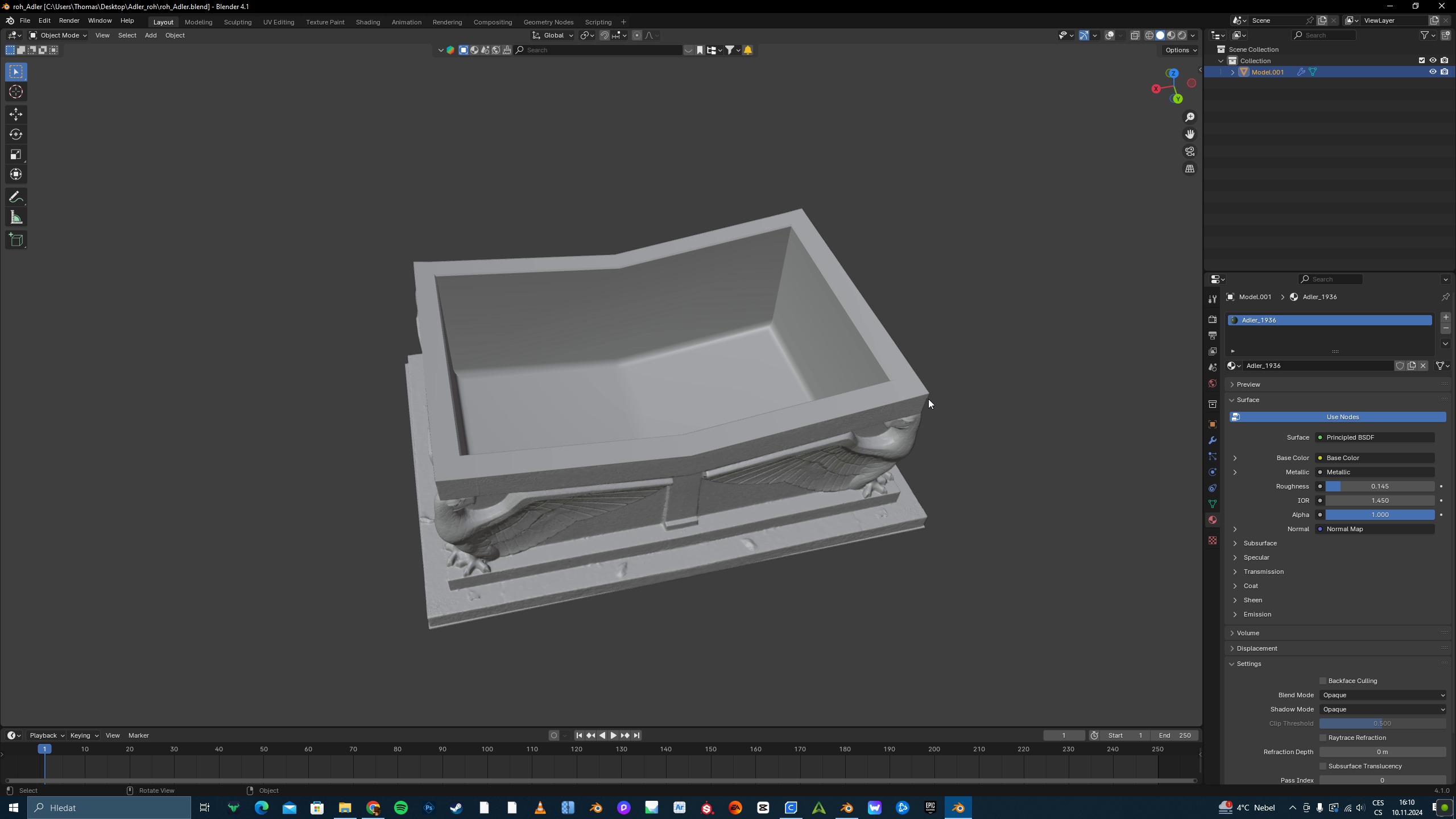 Germania - Reich Adler box 3D model_5