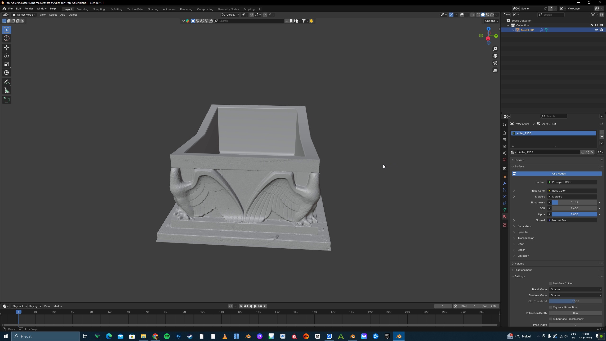 Germania - Reich Adler box 3D model_3