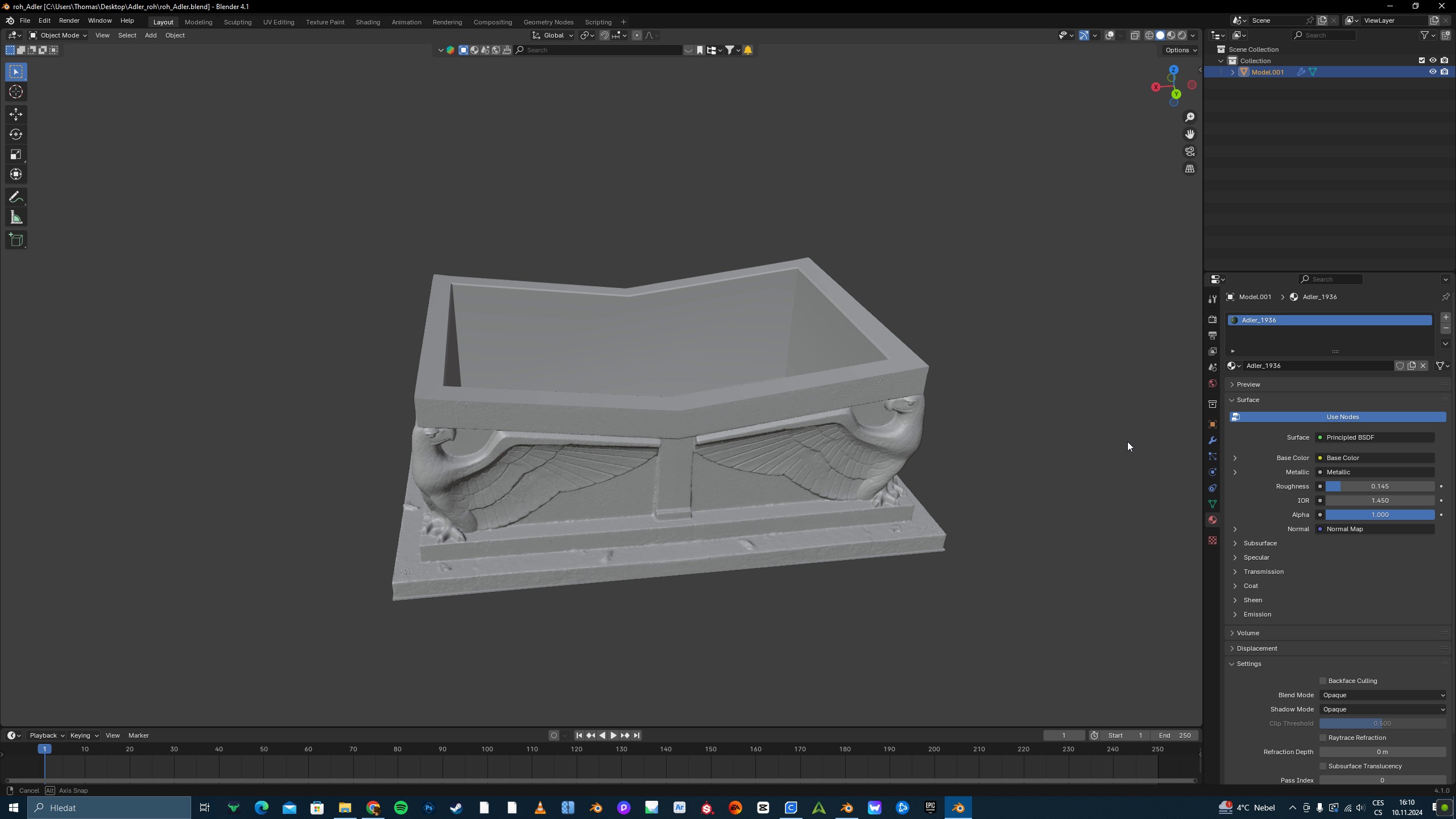 Germania - Reich Adler box 3D model_7