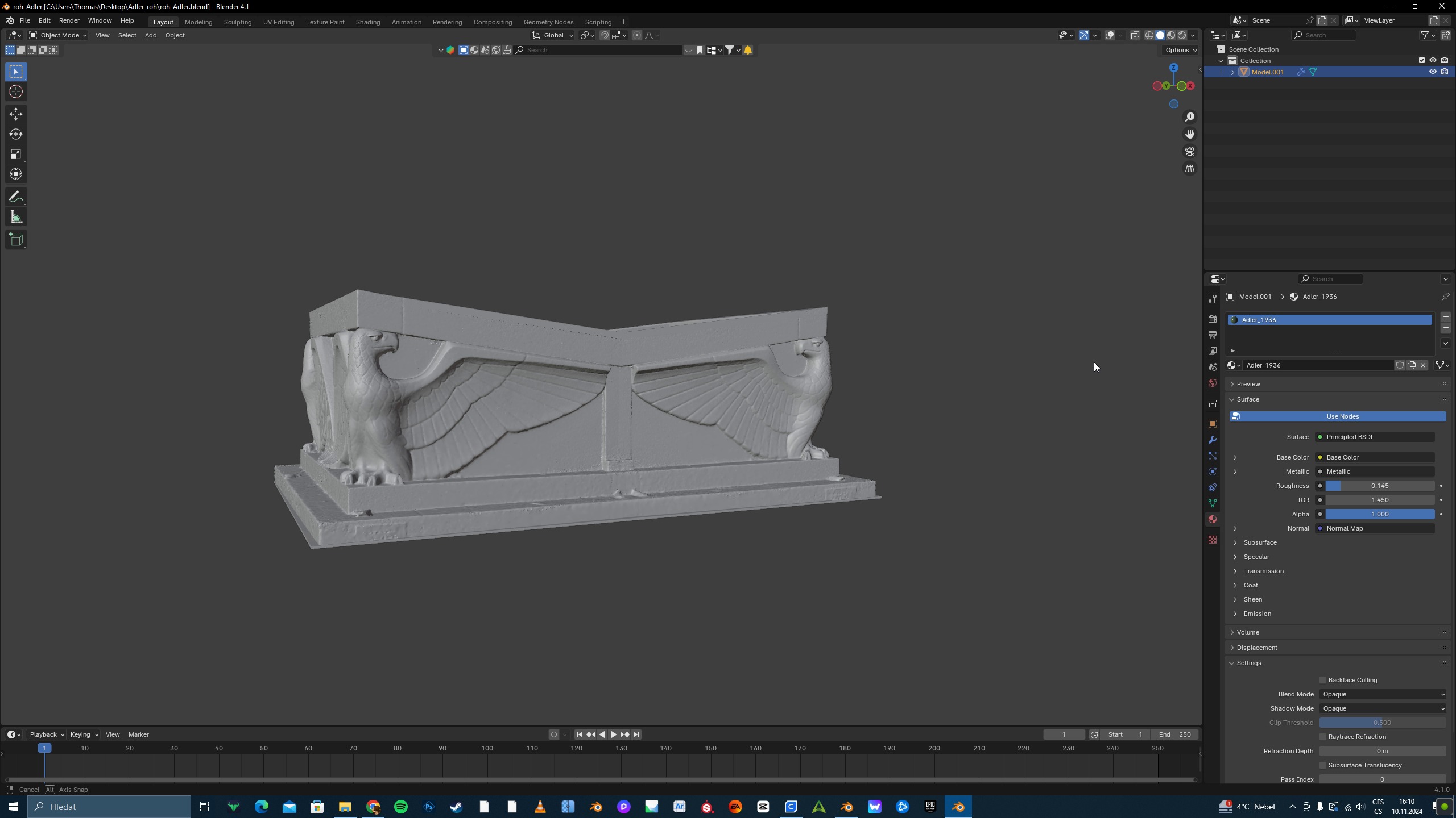 Germania - Reich Adler box 3D model_9