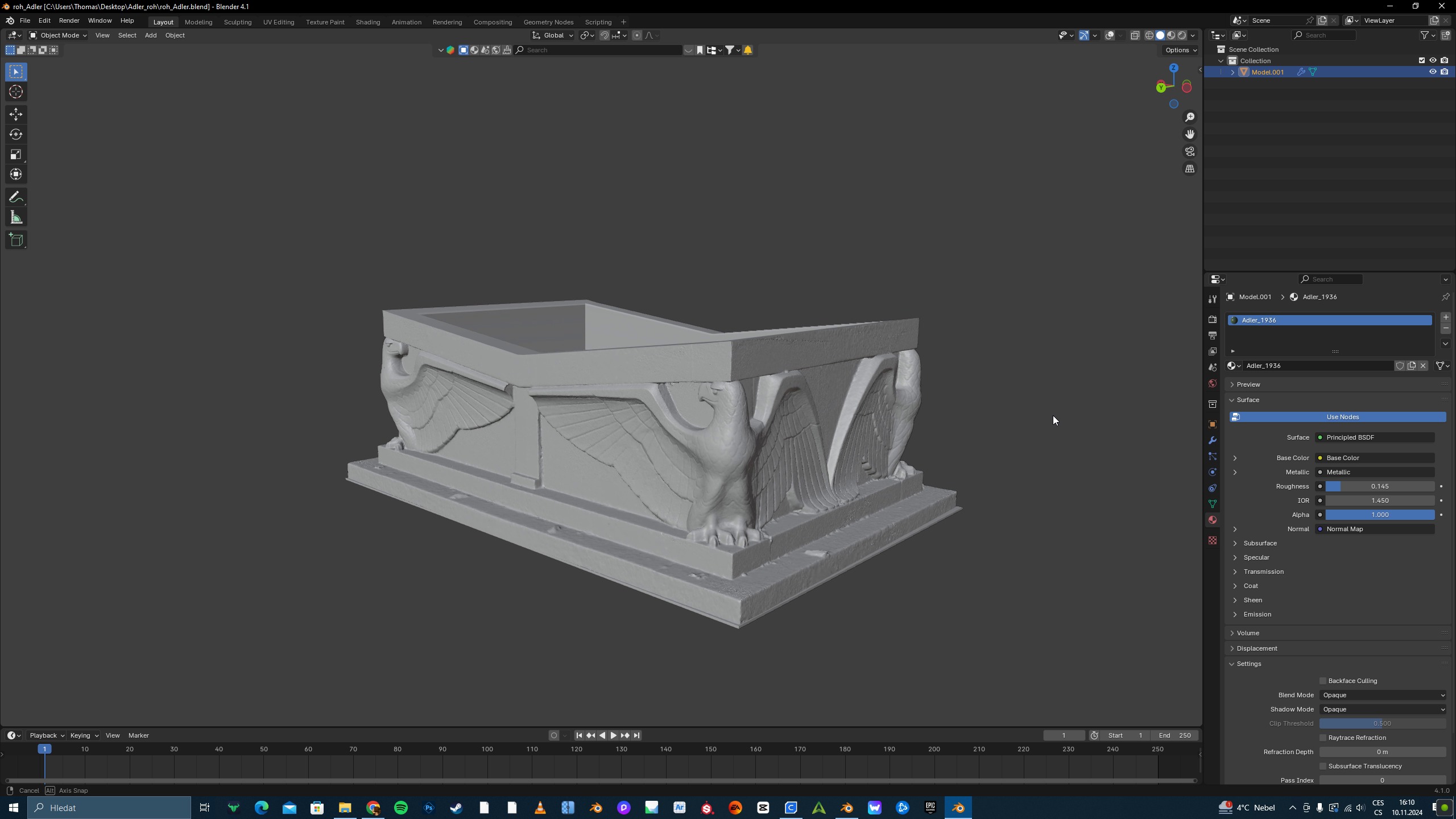 Germania - Reich Adler box 3D model_1