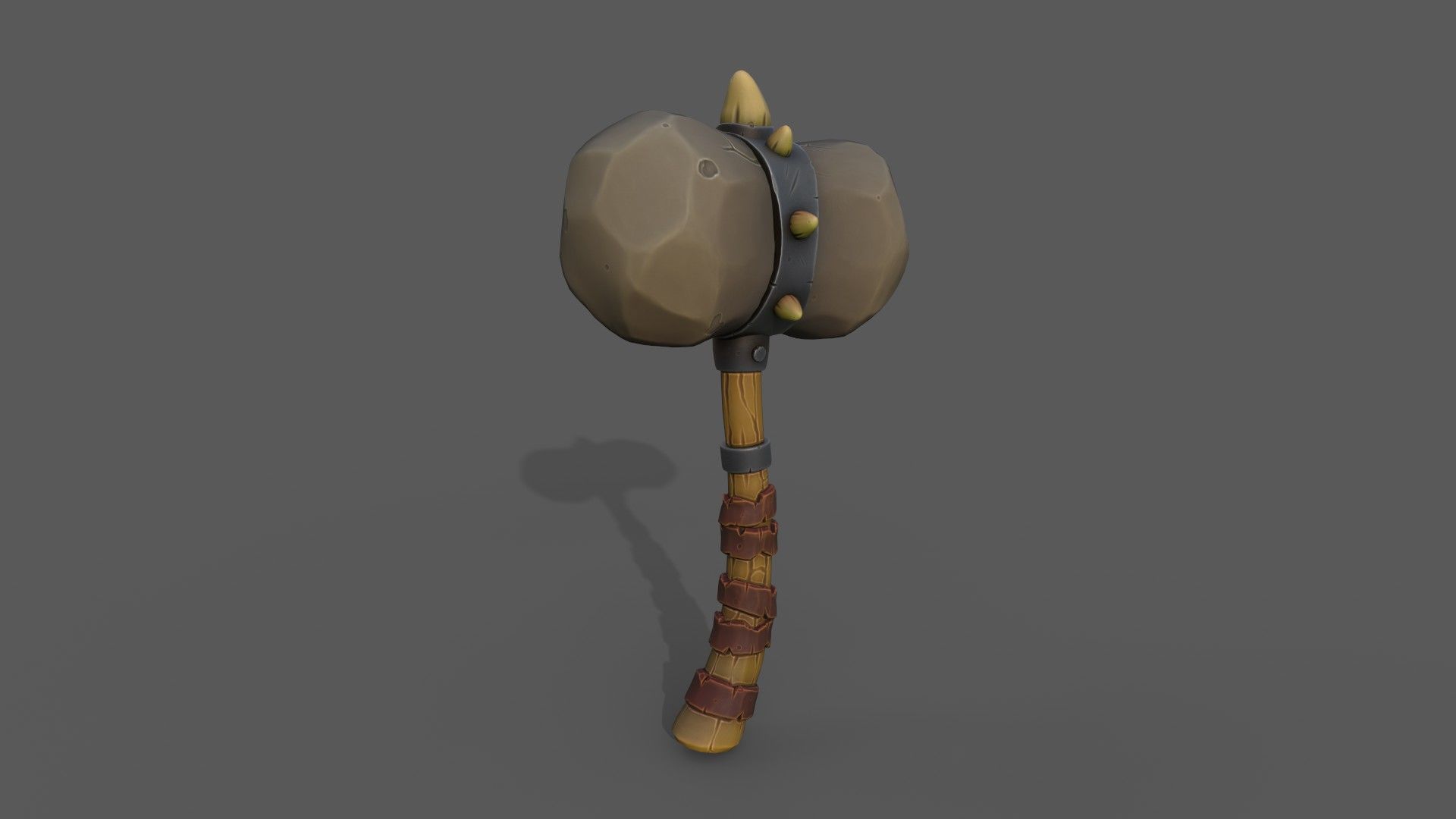 StoneHammers Low-poly 3D model_1