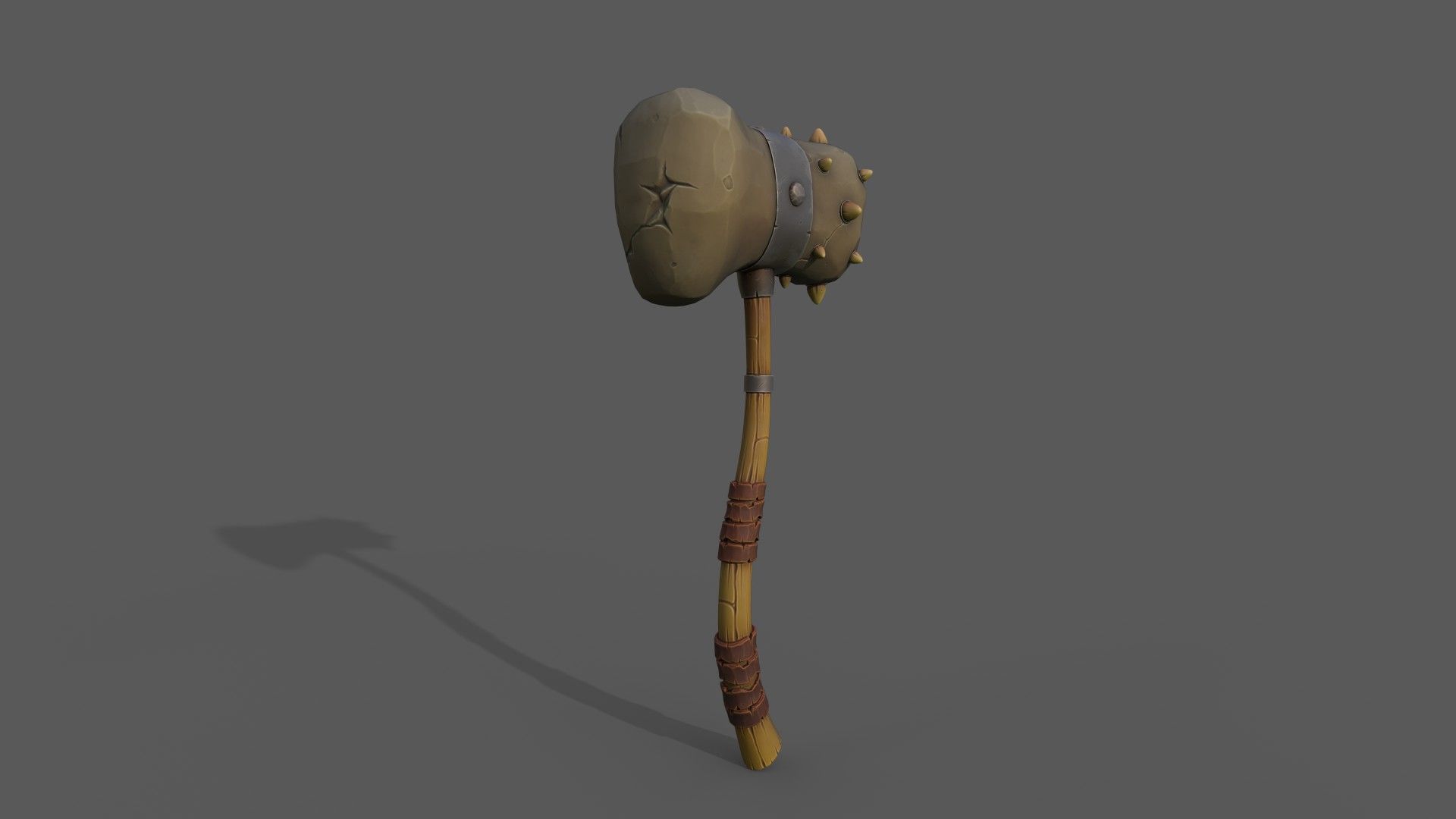 StoneHammers Low-poly 3D model_8