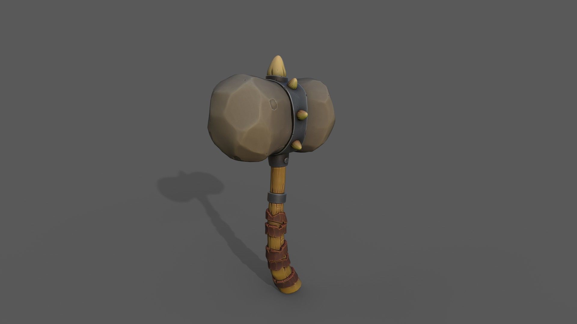 StoneHammers Low-poly 3D model_2