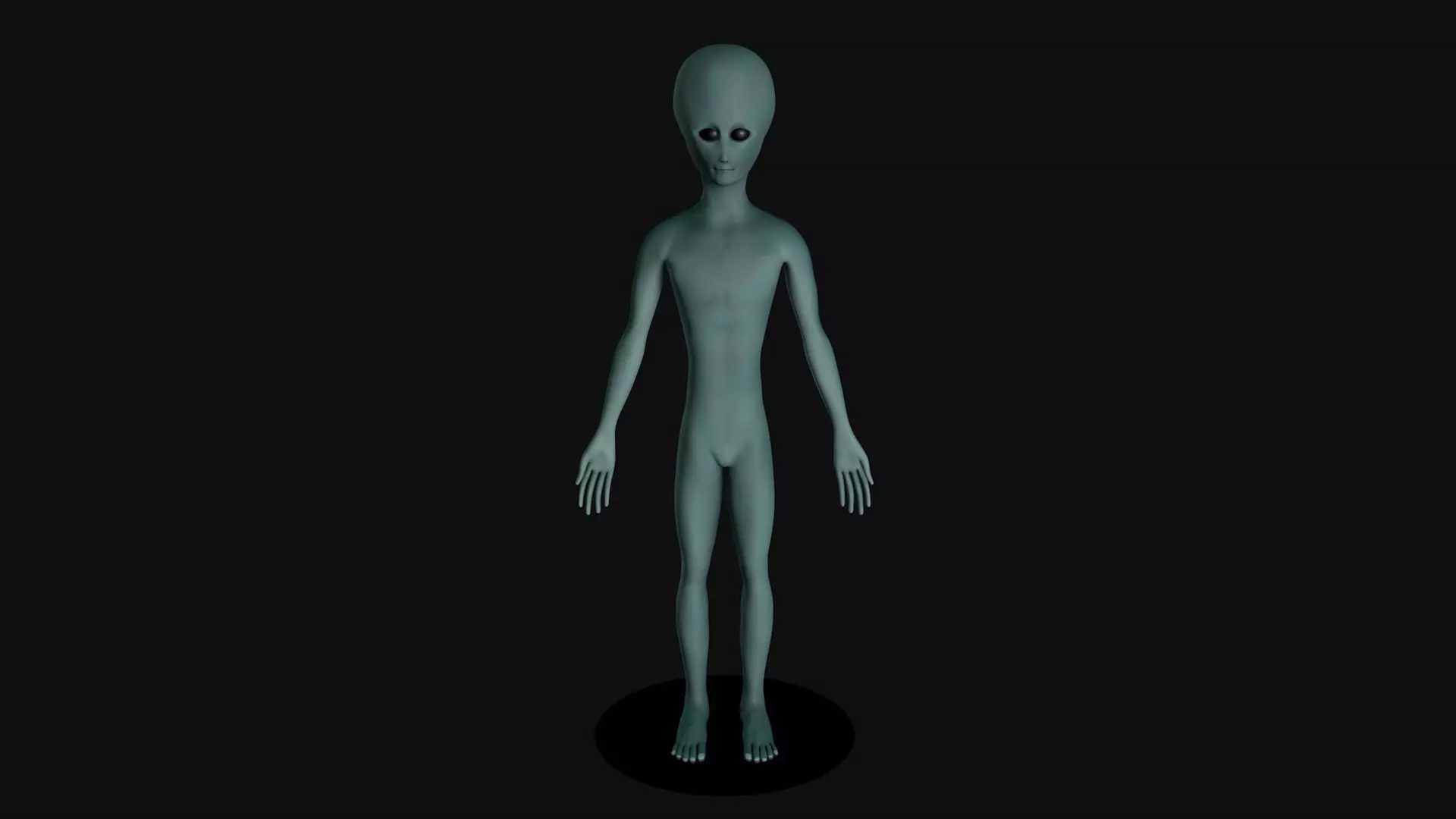 Alien Gray 3D model