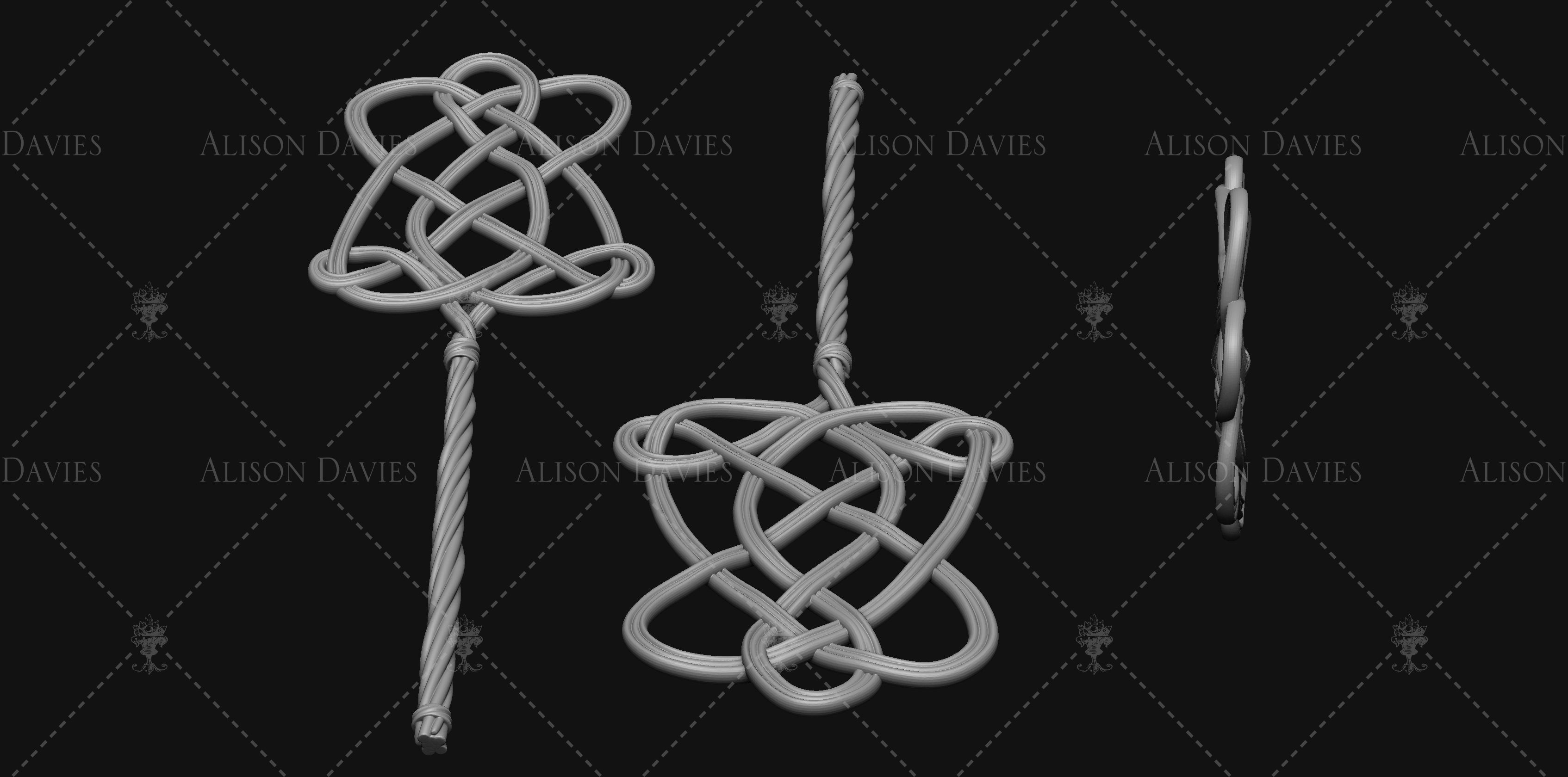 RUG BEATER 3d print model 3D print model_1