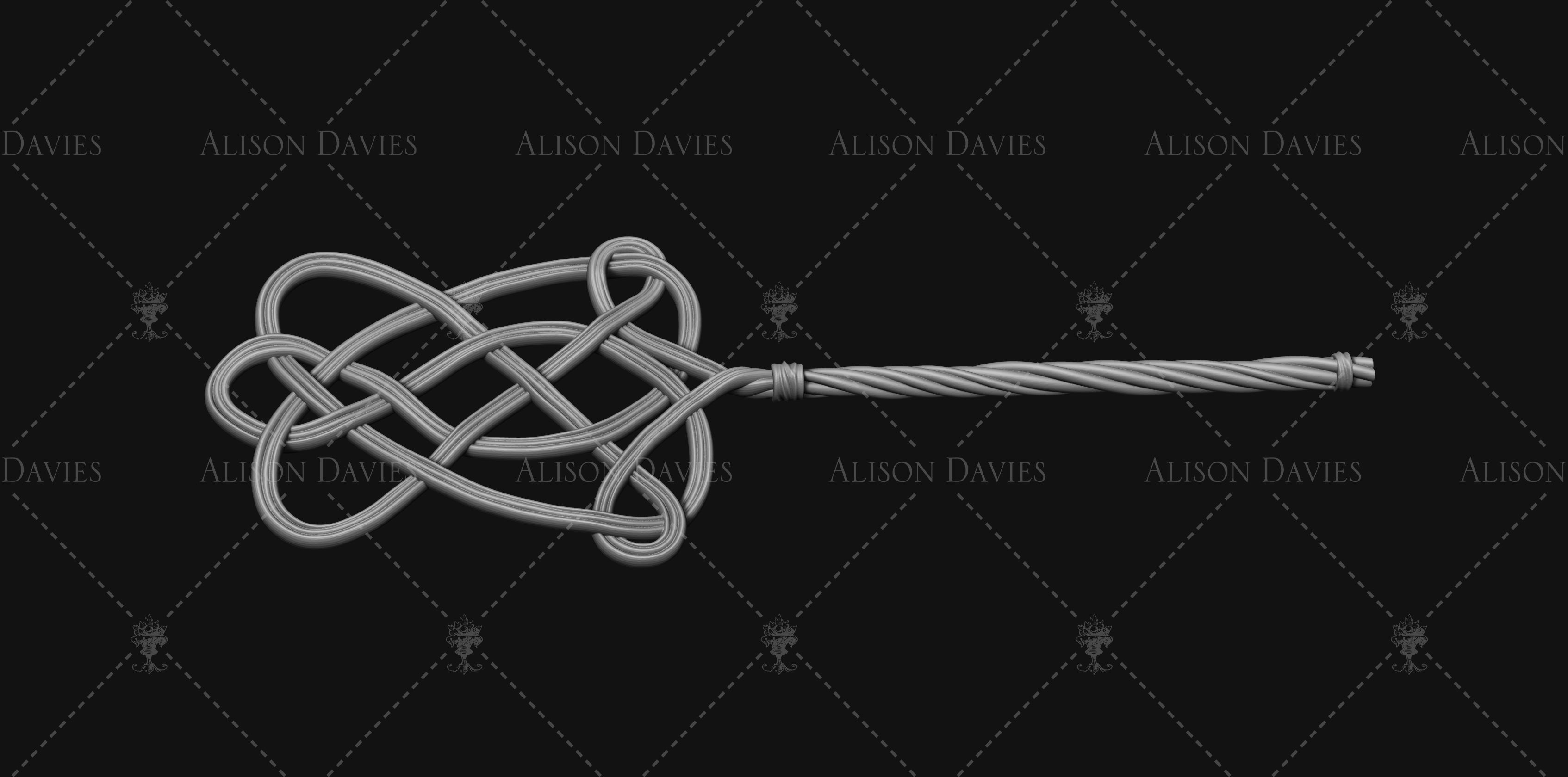 RUG BEATER 3d print model 3D print model_4