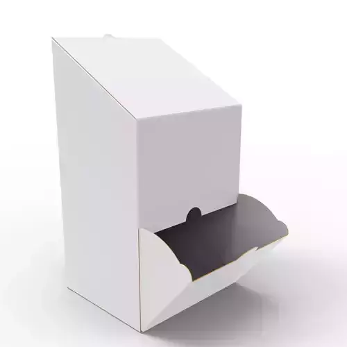 Packaging Dispenser box with tapered top 150x130x280mm