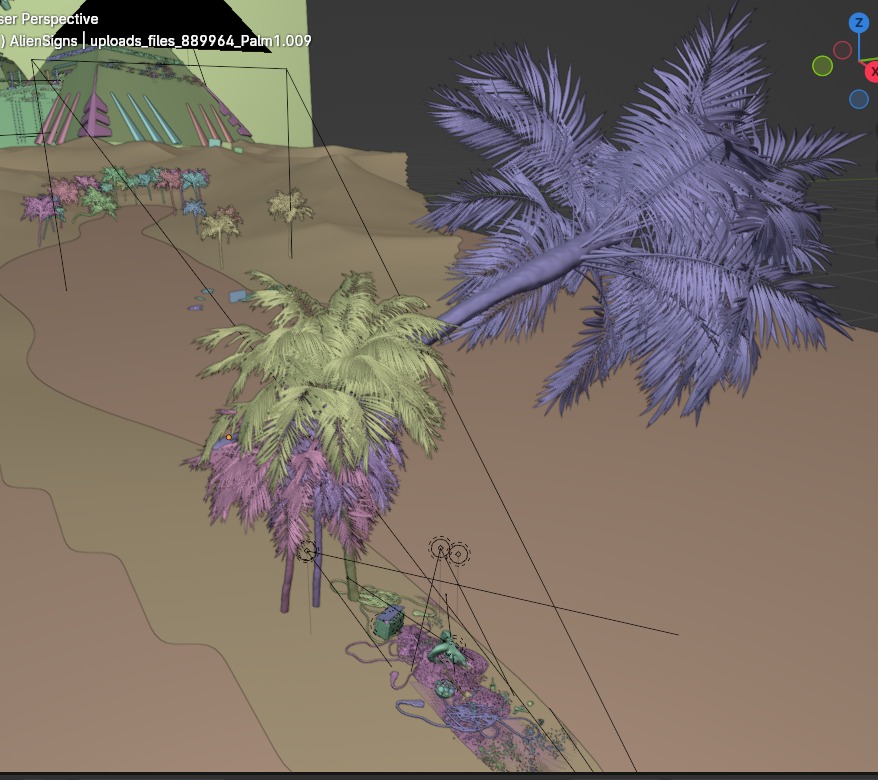 Trigyptians - Weekly Render - DSZarts 3D model 3D model_7