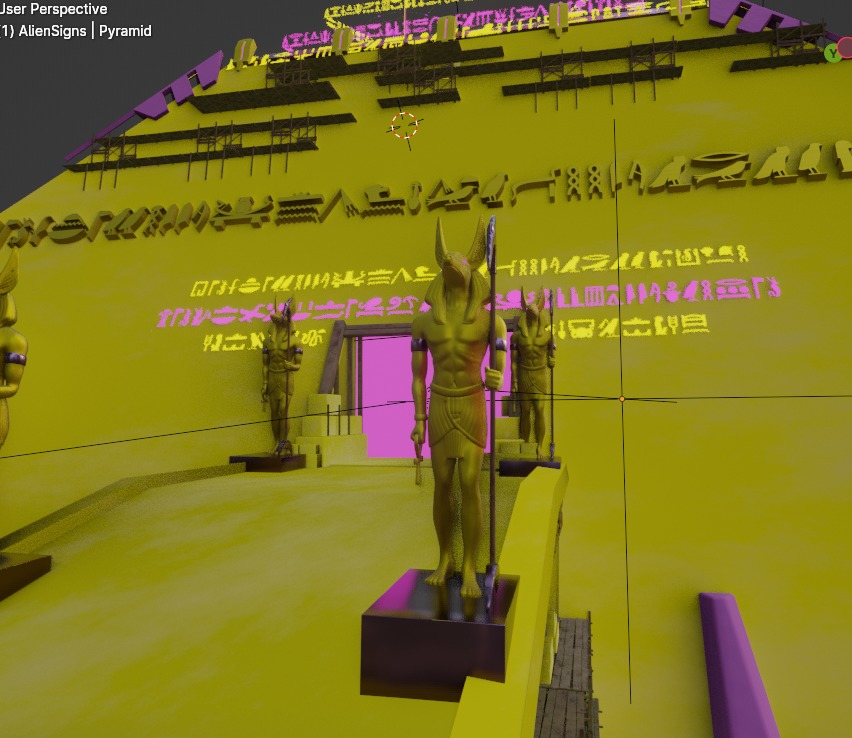 Trigyptians - Weekly Render - DSZarts 3D model 3D model_19