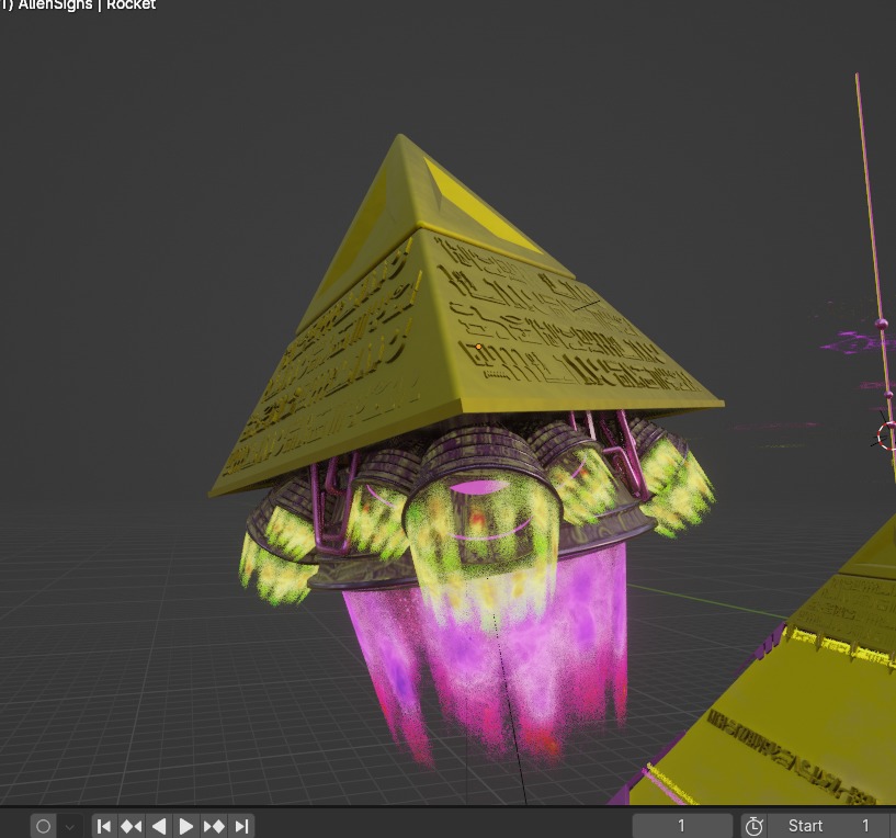 Trigyptians - Weekly Render - DSZarts 3D model 3D model_17
