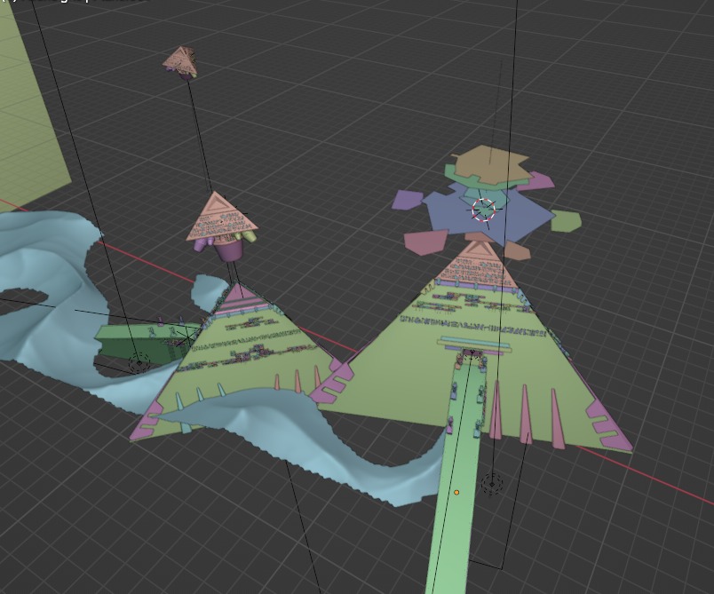 Trigyptians - Weekly Render - DSZarts 3D model 3D model_25