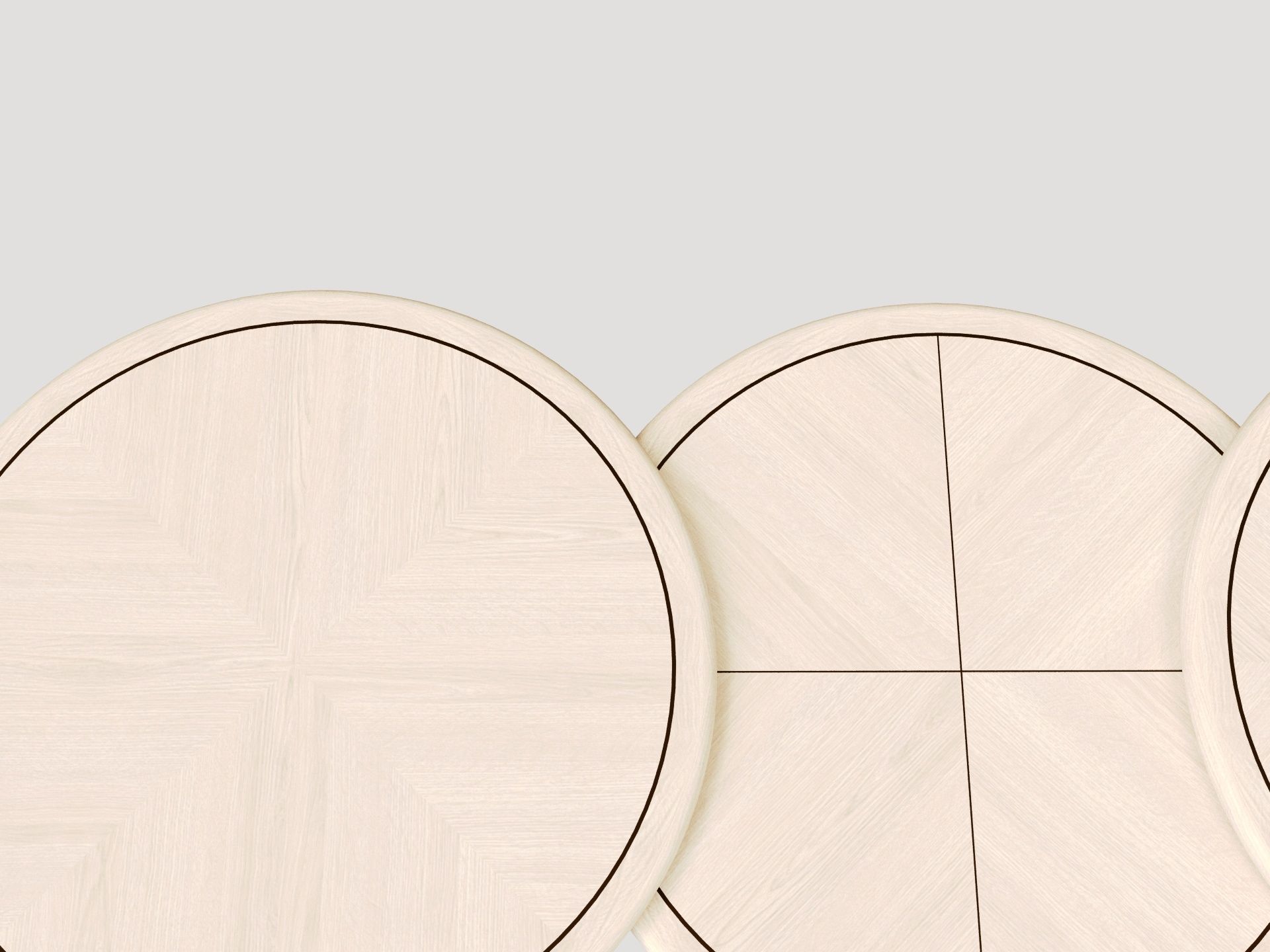 Scallop centre table - Sophie Paterson collection 2024 Low-poly 3D model_21