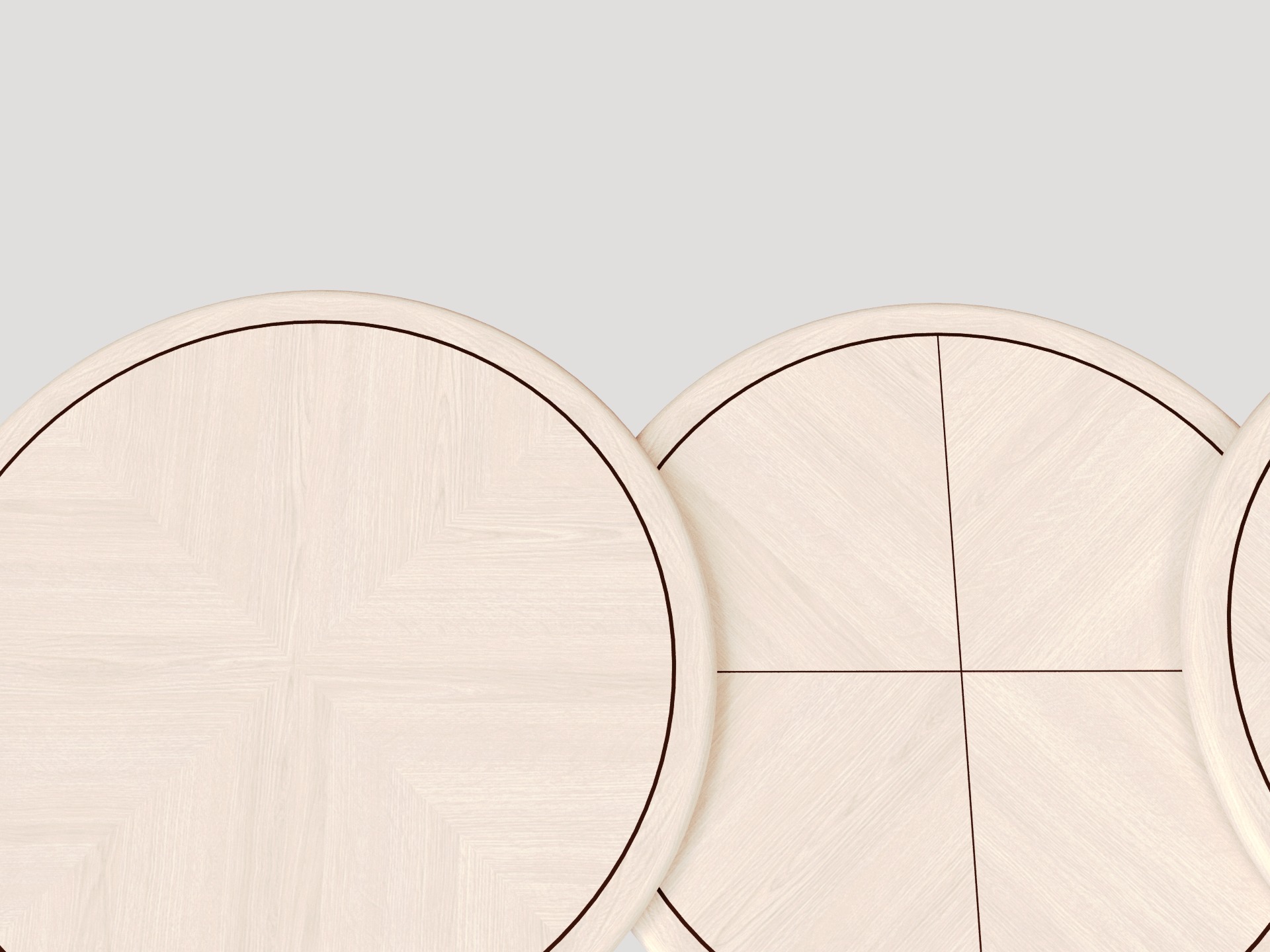 Scallop centre table - Sophie Paterson collection 2024 Low-poly 3D model_18