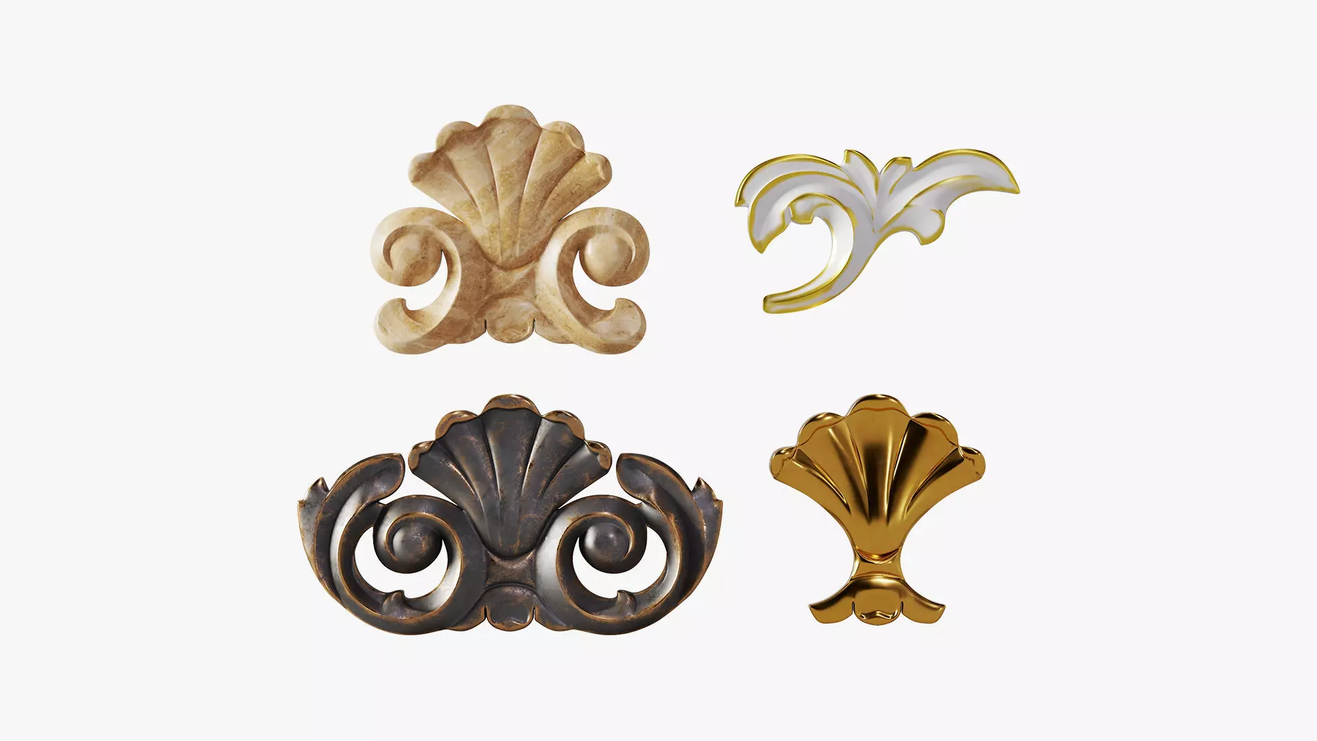 Appliques 01 P2 3D model