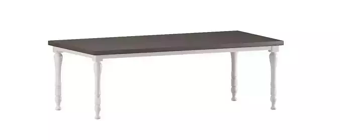 Roundhill Furniture Belleza French Country 3D model